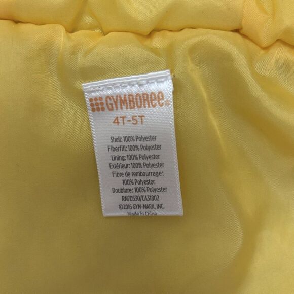 *3 for $20* Gymboree Toddler Black and White Houndstooth Puffer Coat with Hood - Picture 7 of 7